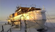 The week in Novosibirsk has burnt down two of the ship