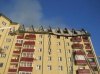 In Pervomaisk the area there was a fire in a high rise building