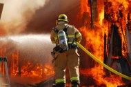 In Novosibirsk have burnt the confectionery warehouse