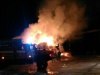 A major fire occurred in the village of Krivodanovka near Novosibirsk
