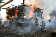 При  пожарах в Новосибирске и области погибли четыре человека