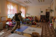 Пожар в детском саду Новосибирска