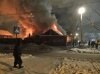 In Novosibirsk, a major fire destroyed three private houses